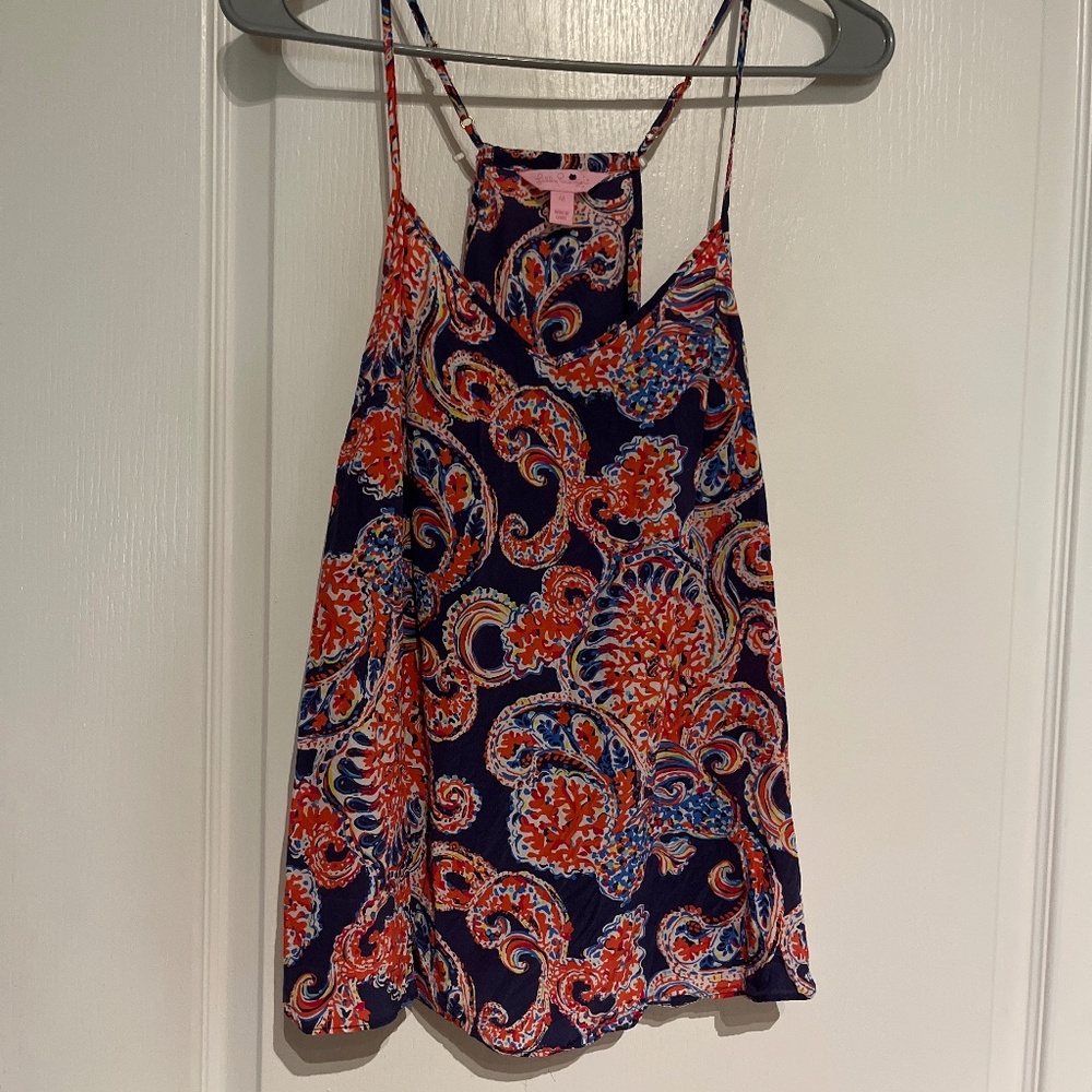 Lilly Pulitzer Silk Camisole Top, size Medium